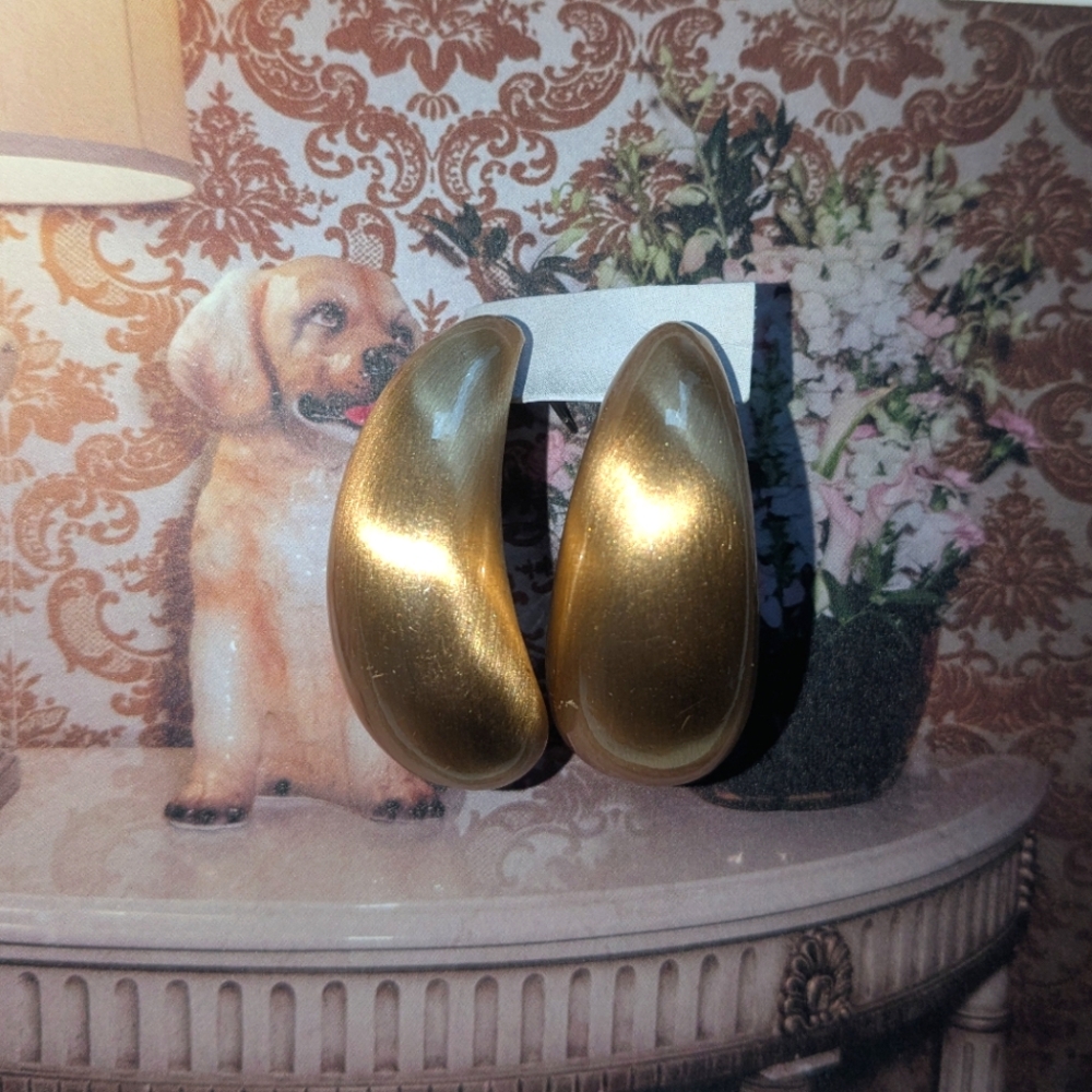 Gold Glam Chunky earrings